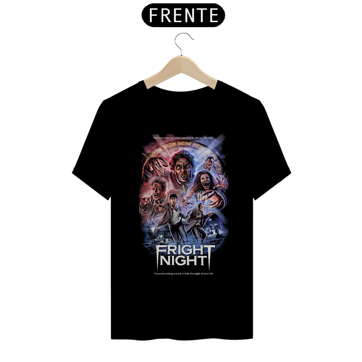 Nome do produto: Camiseta A Hora do Espanto Estampa Filme Terror