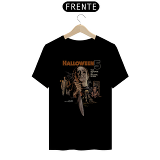 Camiseta Halloween 5 - A Vingança de Michael Myers Estampa Filme Terror