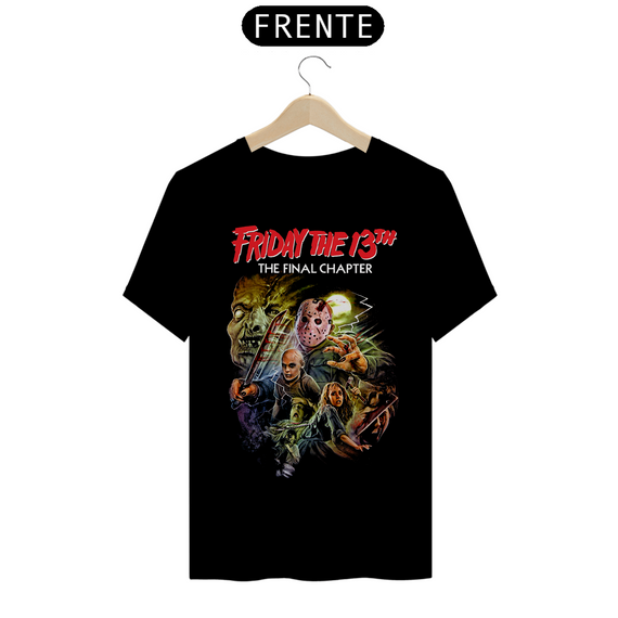 Camiseta Sexta Feira 13 Capítulo Final Estampa Filme Terror