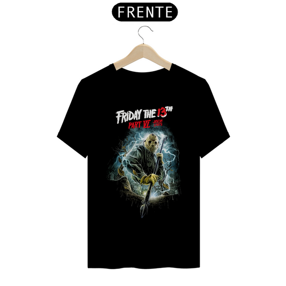 Camiseta Sexta feira 13 Parte 6 Estampa Jason Filme Terror