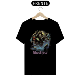 Camiseta Ghostaface Pânico Filme Terror Estampa Exclusiva