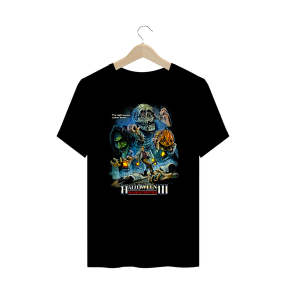 Camiseta Plus Size Halloween 3 Filme Terror Estampa Exclusiva