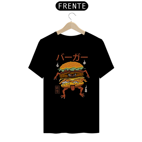 Camiseta hambúrguer Yokai Estampa Japonesa