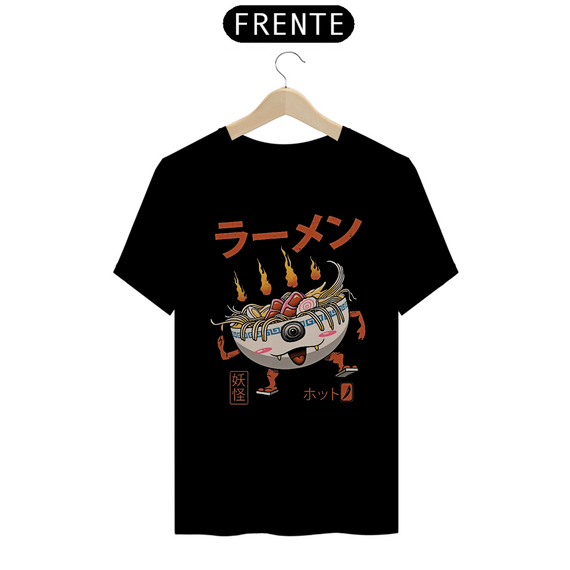 Camiseta Lámen Yokai Estampa Japonesa