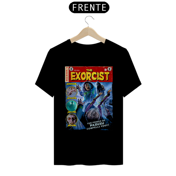 Camiseta Feminina Capa O Exorcista Estampa Filme Terror