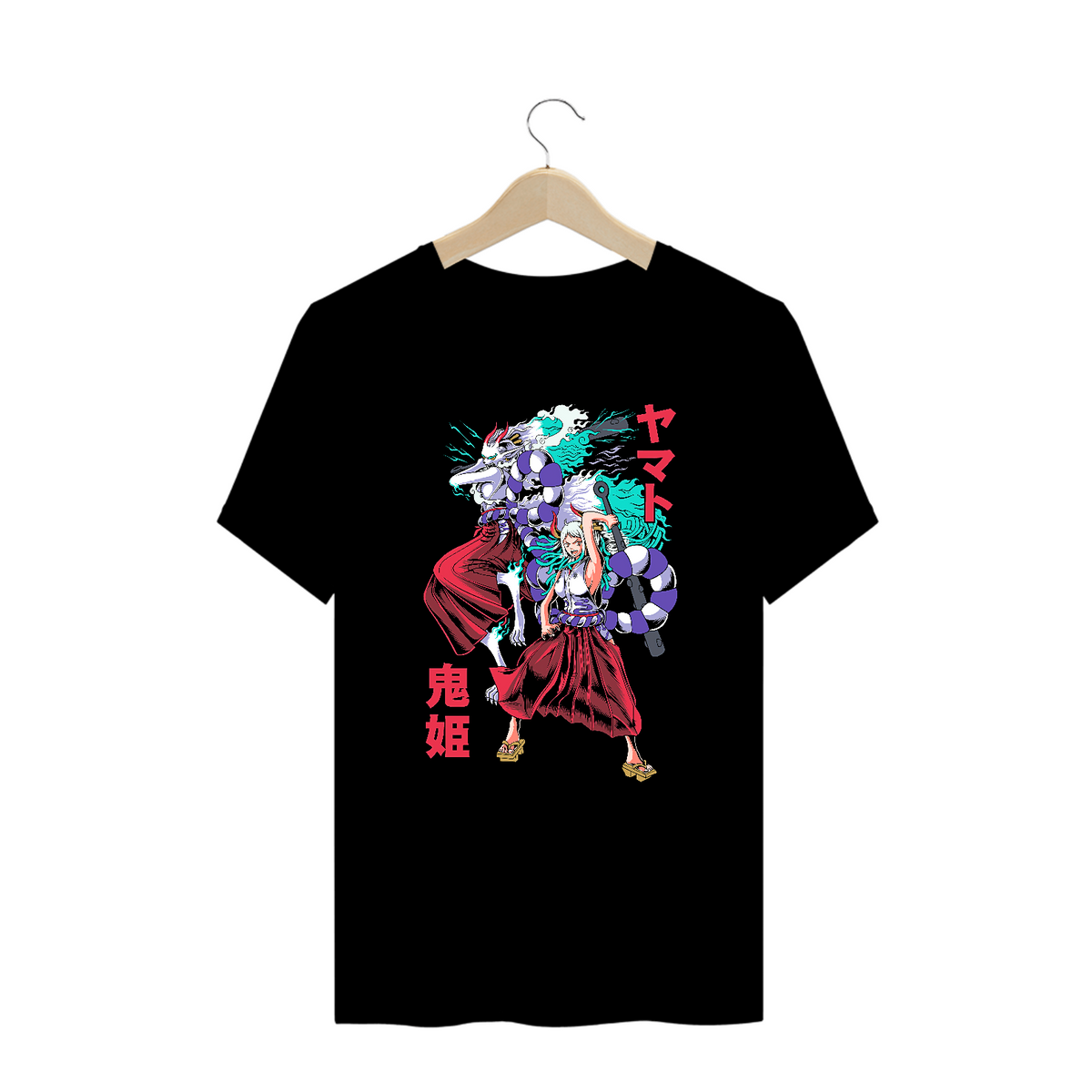 Nome do produto: Camiseta Plus Size Yamato One Piece Estampa Anime