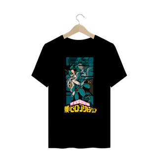 Nome do produtoCamiseta Plus Size Izuku Midoriya My Hero Academia Estampa Anime