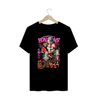 Camiseta Plus Size Jewelry Bonney One Piece Estampa Anime