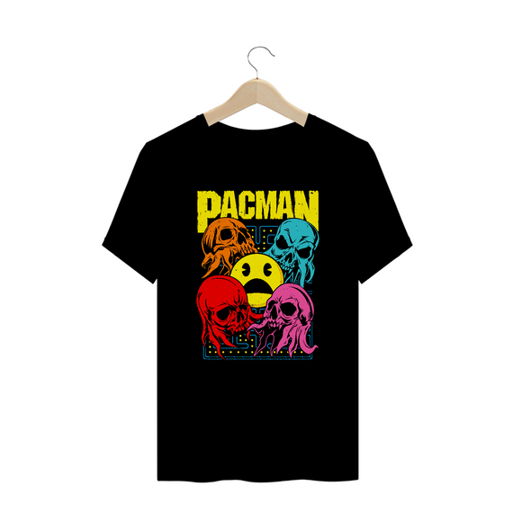 Camiseta Plus Size PACMAN Estampa GAME GEEK ROCK