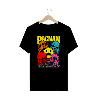 Nome do produtoCamiseta Plus Size PACMAN Estampa GAME GEEK ROCK