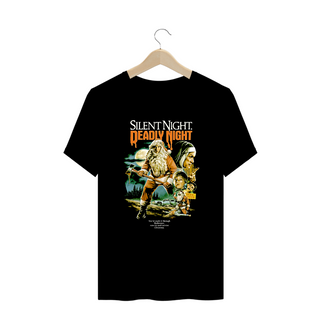 Camiseta Plus Size Natal Sangrento Filme Terror Estampa Exclusiva