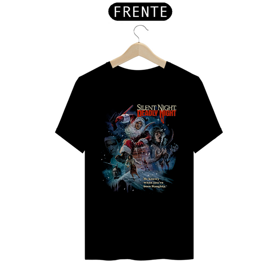 Camiseta Natal Sangrento Estampa 4# Filme Terror 