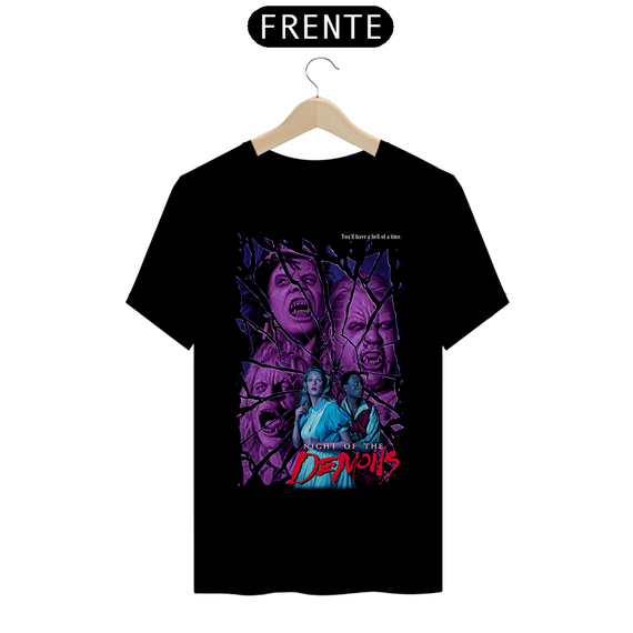 Camiseta A Noite dos Demônios Estampa Filme Terror 