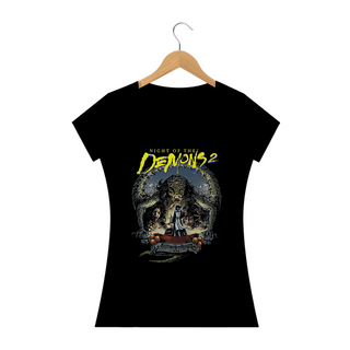 Camiseta Feminina A Noite dos Demônios 2 Estampa Filme Terror 