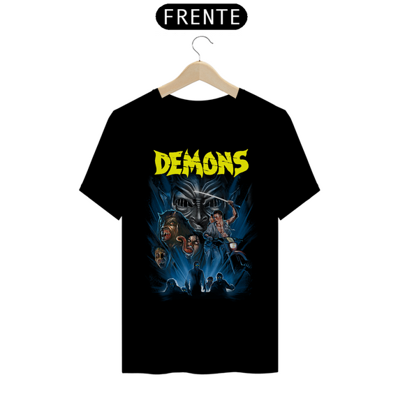 Camiseta Demons - Filhos das Trevas Estampa Filme Terror 