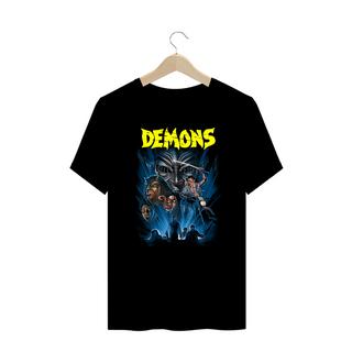 Nome do produtoCamiseta Plus Size Demons - Filhos das Trevas Filme Terror Estampa Exclusiva