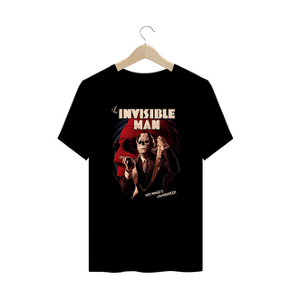 Camiseta Plus Size O Homem Invisível Filme Terror Estampa Exclusiva