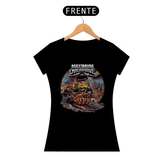 Camiseta Feminina Comboio do Terror Estampa Filme Terror