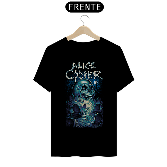 Camiseta Alice Cooper Estampa ROCK