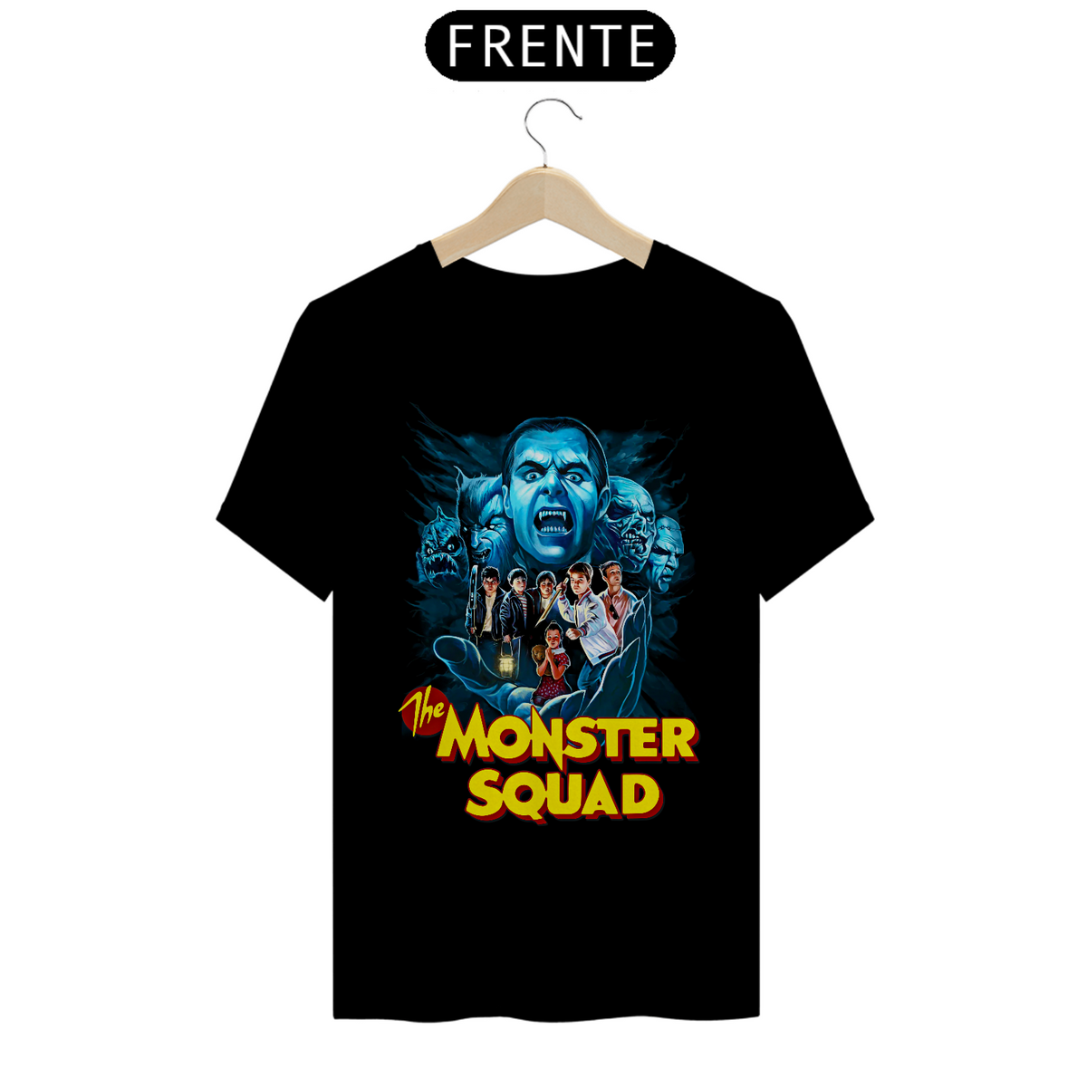 Nome do produto: Camiseta Deu a Louca nos Monstros Estampa Filme Terror