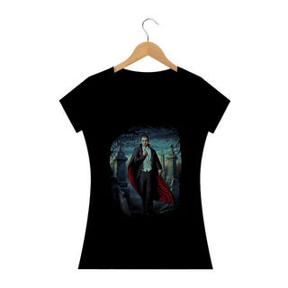 Nome do produtoCamiseta Feminina Dracula Bela Lugosi Estampa Filme Terror