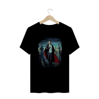 Camiseta Plus Size Dracula Bela Lugosi Estampa Filme Terror