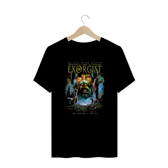 Camiseta Plus Size O Exorcista 3 Estampa Filme Terror