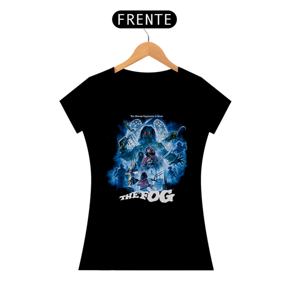 Camiseta Feminina A Bruma Assassina Estampa Filme Terror