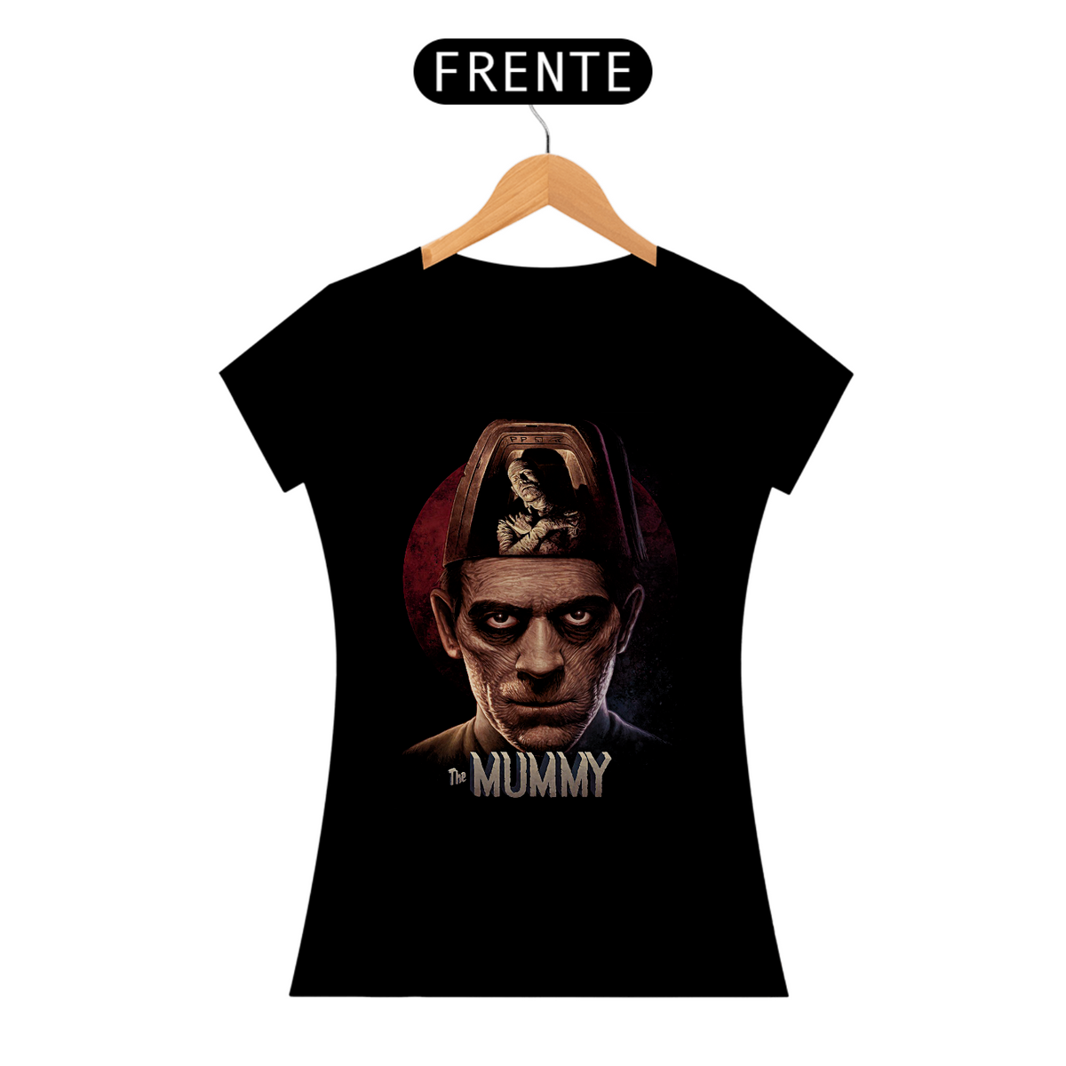 Nome do produto: Camiseta Feminina A Múmia Estampa Filme Terror