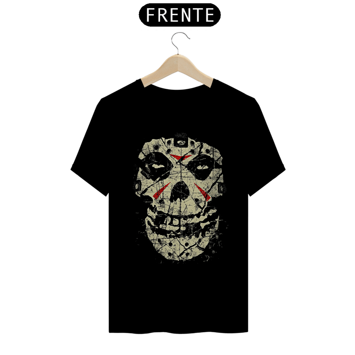 Nome do produto: Camiseta Misfits Jason Estampa ROCK