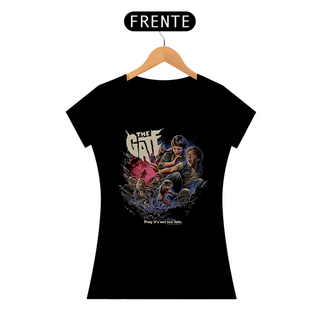 Camiseta Feminina O Portal Estampa Filme Terror