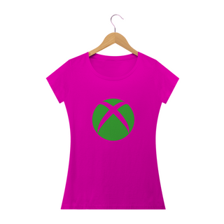 Nome do produtoCamiseta Feminina XBOX Símbolo Verde Estampa GAME