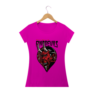 Nome do produtoCamiseta Find Devils - Procura-Se Diabos Feminino