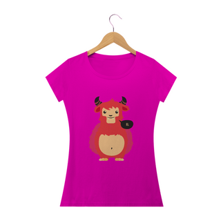 Nome do produtoCamiseta Urso Mágico e Felpudo Feminino