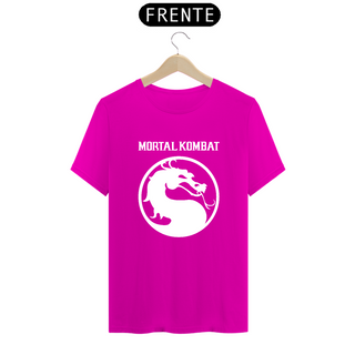 Nome do produtoCamiseta Mortal Kombat Logo Estampa GAME