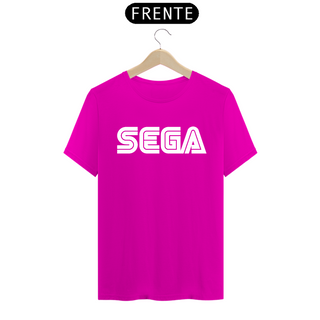 Nome do produtoCamiseta SEGA Logo Branco Estampa GAME