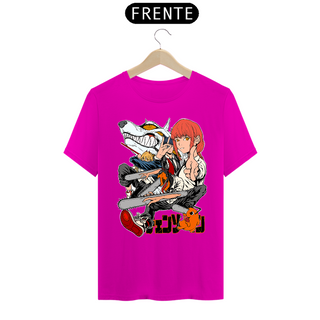 Nome do produtoCamiseta Chainsaw man Estampa Anime