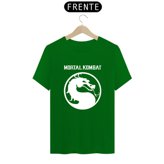 Nome do produtoCamiseta Mortal Kombat Logo Estampa GAME