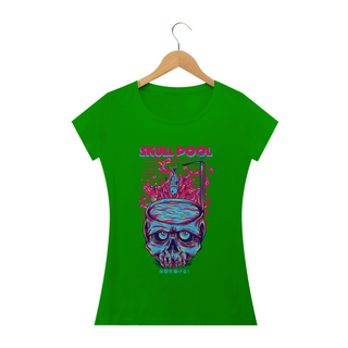 Nome do produtoCamiseta Skull Pool - Piscina de Caveiras Feminino