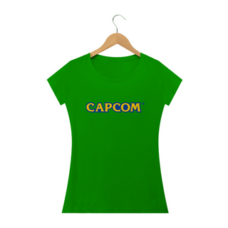 Nome do produtoCamiseta Feminina CAPCOM Estampa GAME