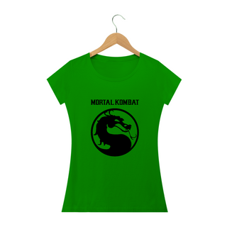 Nome do produtoCamiseta Feminina Mortal Kombat Estampa GAME