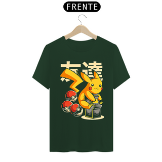 Nome do produtoCamiseta Pikachu Arcade Pokemon Estampa GAME GEEK