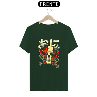 Nome do produtoCamiseta Hannya Caveira Estampa Japonesa