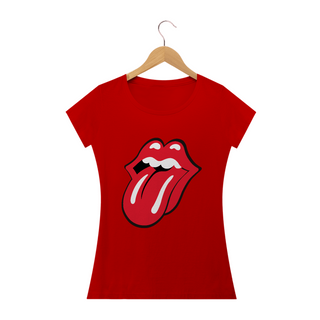 Nome do produtoCamiseta Feminina The Rolling Stones Língua Estampa ROCK