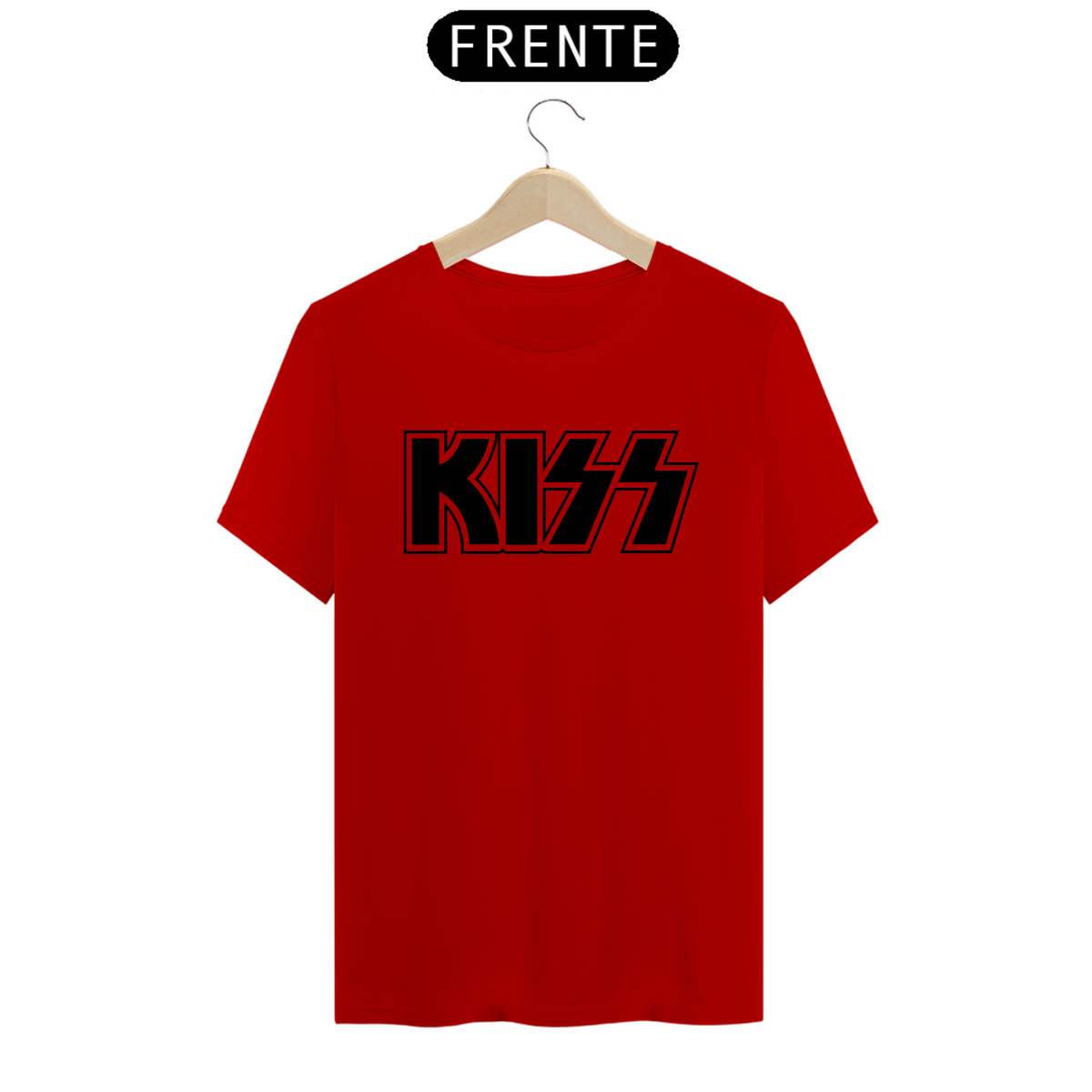 Nome do produto: Camiseta KISS Estampa ROCK