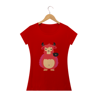 Nome do produtoCamiseta Urso Mágico e Felpudo Feminino