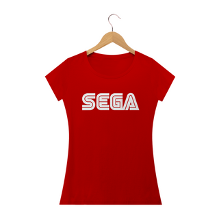 Nome do produtoCamiseta Feminina SEGA Logo Estampa GAME