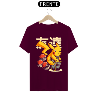 Nome do produtoCamiseta Pikachu Arcade Pokemon Estampa GAME GEEK