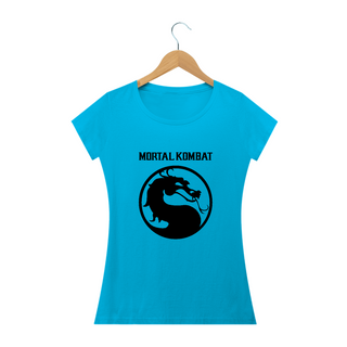 Nome do produtoCamiseta Feminina Mortal Kombat Estampa GAME