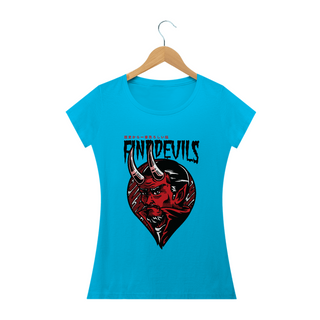 Nome do produtoCamiseta Find Devils - Procura-Se Diabos Feminino